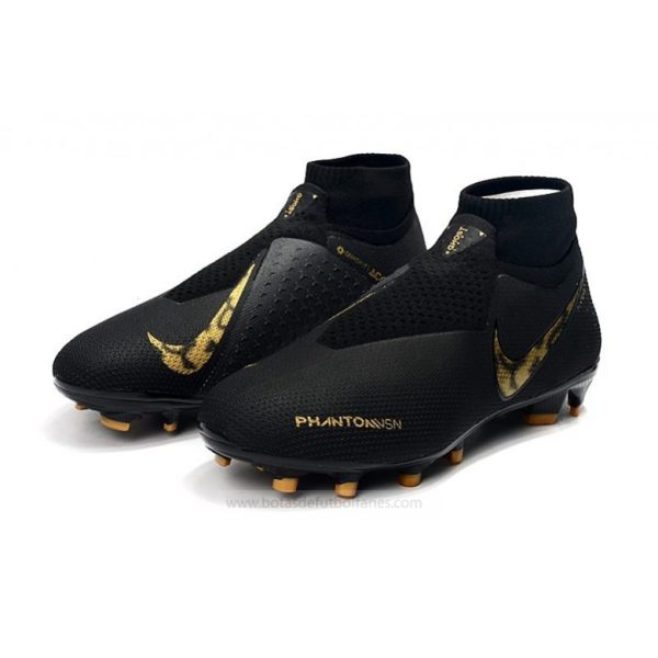 Nike Phantom VSN Elite DF FG Negro Oro